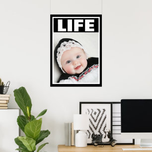 Poster Bébé Pro-Vie Bébé Polonaise Mignonne