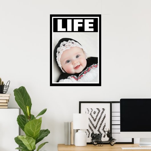 Poster Bébé Pro-Vie Bébé Polonaise Mignonne (Bureau à domicile)