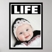 Poster Bébé Pro-Vie Magnifique Bébé Fille Polonaise (Devant)