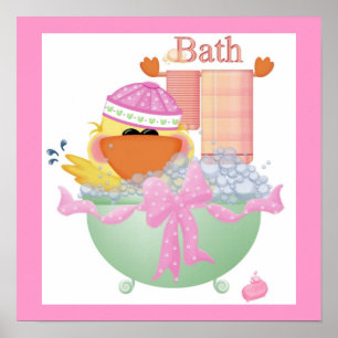 Poster Bébé Quack ups Imprimer