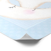 Poster Bébé rêve bleu (Coin)