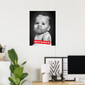 Poster Bébé robuste (Bureau à domicile)