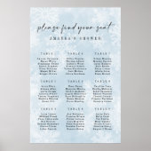 Poster Bébé simple Il fait froid Baby shower extérieur Si (Devant)