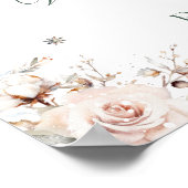 Poster Bébé son froid à l'extérieur Baby shower Ours Accu (Coin)