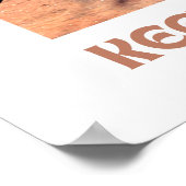 Poster Bébé Sulcata Tortoise Continuez À Inspirer (Coin)