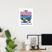 Poster Bébé TWEETY™ & SYLVESTER™ Power Naps (Bureau à domicile)