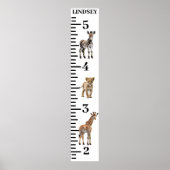 Poster Bébés Animaux de la Jungle Safari (Devant)