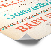 Poster Bébés animaux sauvages de la forêt tribale Un bien (Coin)