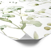 Poster Bébé's Breath Mariage religieux Bienvenue (Coin)