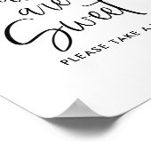 Poster Bébés Citrons Sont des Cadeaux de Naissance Douce (Coin)