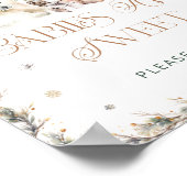 Poster Bébés d'ours polaires mignons sont sucrés Prenez u (Coin)