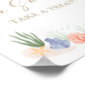 Poster Bébés doux sous le signe du Baby shower marin (Coin)