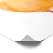 Poster Bébés jaunes Imprimer | Aquarelle pour bébés (Coin)