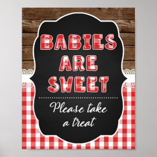 Poster Bébés R Sweet Favor Signal - Red Baby Q