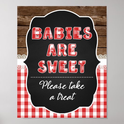 Poster Bébés R Sweet Favor Signal - Red Baby Q (Devant)
