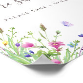 Poster Bébés sont doux Papillon Faveur signe (Coin)