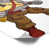 Poster Bebop Rockstable Funny gros caractères (Coin)