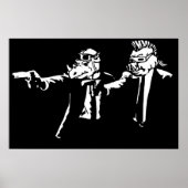 Poster Bebop Rockstable Thug life Pfiction mashup (Devant)