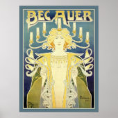 Poster Bec Auer (Bleu) (Devant)