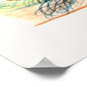 Poster Bec-croisé rouge (Coin)