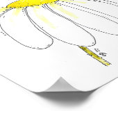 Poster Bécasseau blanc blanc blanc blanc blanc blanc blan (Coin)