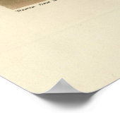 Poster Bécasseau tacheté des oiseaux d'Amérique d'Audubon (Coin)