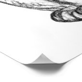 Poster Becking Kitty Chat Maneki Neko (Coin)