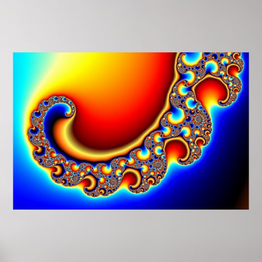 Poster Beckoning - Fractal (Devant)