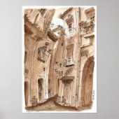 Poster beco da alfama (Devant)