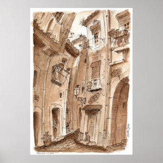 Poster beco da alfama