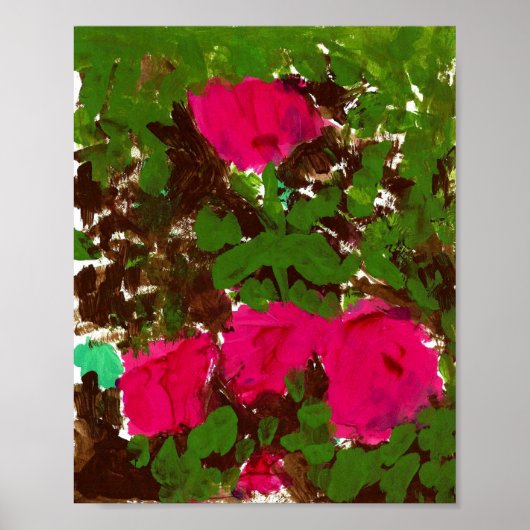 Poster Bed of Roses  (Devant)