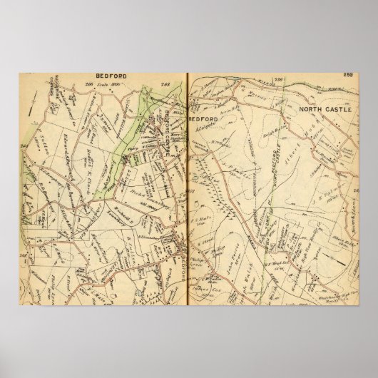 Poster Bedford, New York 2 (Devant)