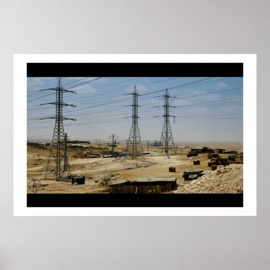 Poster Beduin Village (Devant)