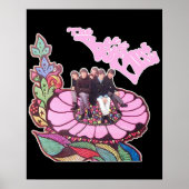 Poster Bee Gees 1970 (Devant)