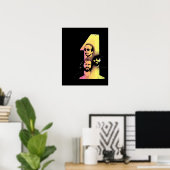 Poster Bee Gees Nombre Un (Bureau à domicile)