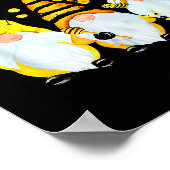 Poster Bee Happy Bee Gnome Spring  (Coin)