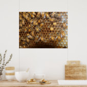 Poster Bee Hive (Cuisine)