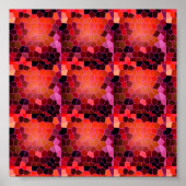 Poster Bee Hive Rouge (Devant)