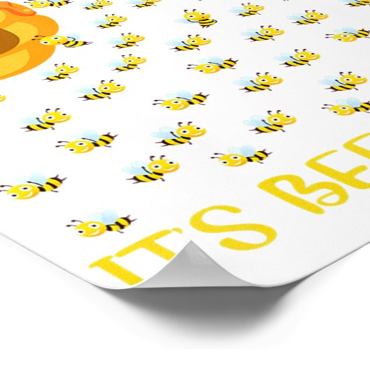 Poster Bee Hive Tree 100 Jours D'Enseignant Garçon Fille (Coin)