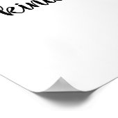 Poster Bee kind anti bullying be kind orange (Coin)