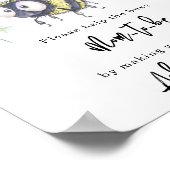 Poster Bee - Maman à être destinataire (Coin)