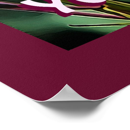 Poster Bee Nice (Coin)