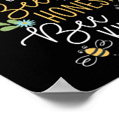 Poster Bee Silly Bee Honest Bee Kind Beekeeper Honey Bee (Coin)