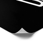 Poster Bee ver Funny Animal Beaver Bee Pun Dark BG (Coin)