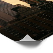 Poster Beekman Tower et Woolworth Building, Medium (Coin)