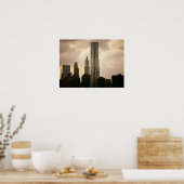 Poster Beekman Tower et Woolworth Building, Medium (Cuisine)