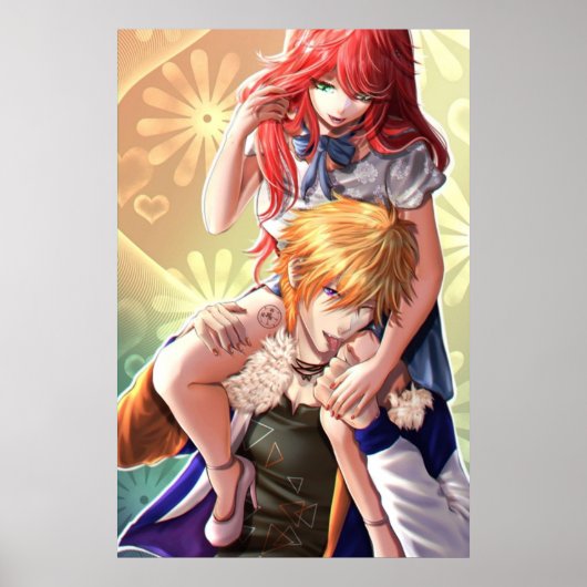 Poster beelzebub obey me x mc (Devant)