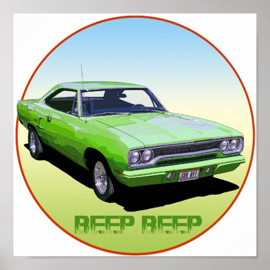 Poster Beep-Beep (Devant)