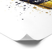 Poster Beer Bottle Wall Art Print 'No Lime' (Coin)