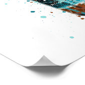 Poster Beer Bottle Wall Art Print 'Rebel Rebel' (Coin)